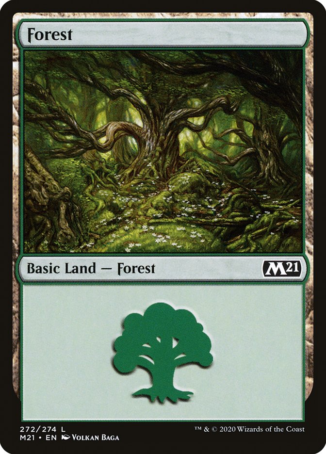 Forest (272) [Core Set 2021] | Card Merchant Takapuna