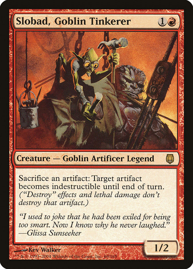 Slobad, Goblin Tinkerer [Darksteel] | Card Merchant Takapuna