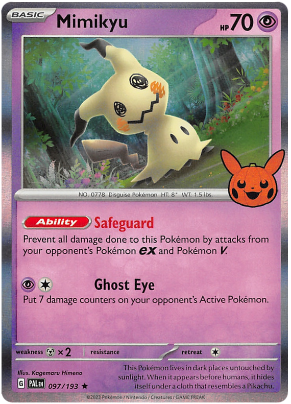 Mimikyu (097/193) [Trick or Trade 2023] | Card Merchant Takapuna