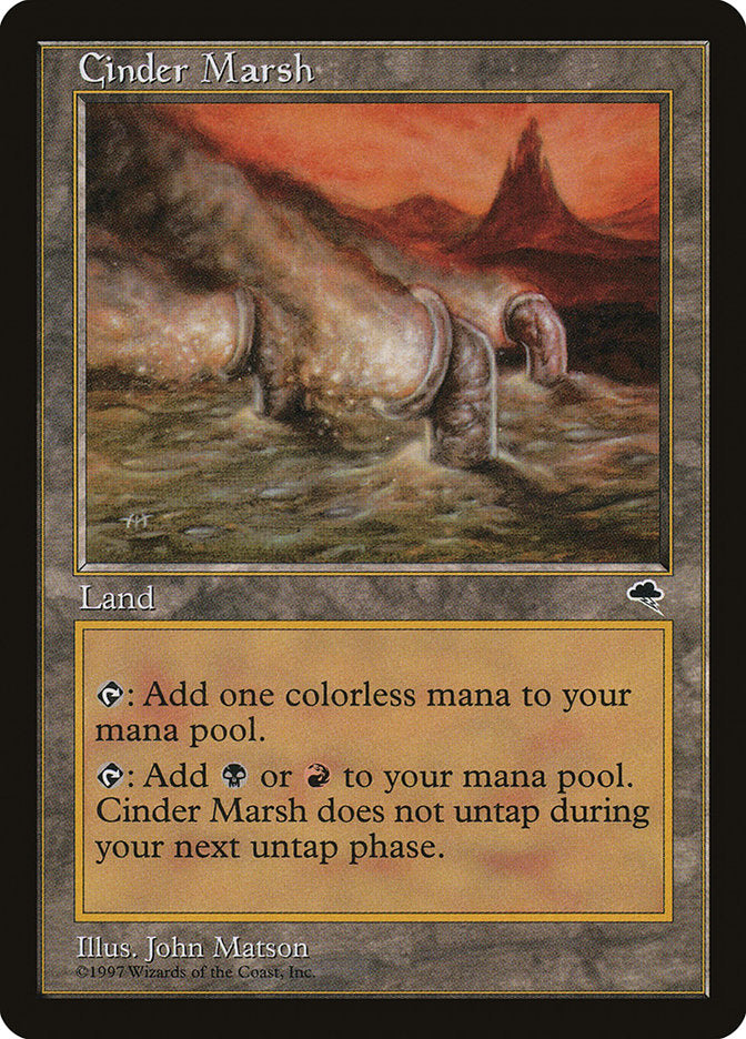 Cinder Marsh [Tempest] | Card Merchant Takapuna