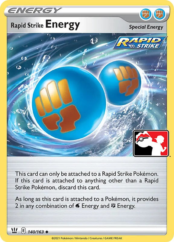 Rapid Strike Energy (140/163) [Prize Pack Series Two] | Card Merchant Takapuna