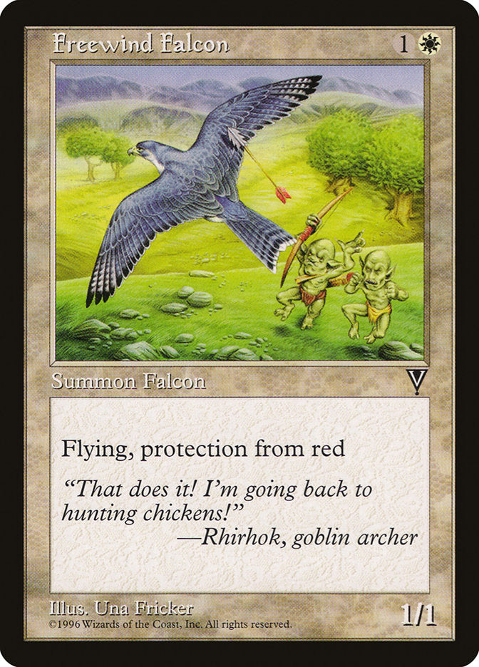 Freewind Falcon [Visions] | Card Merchant Takapuna