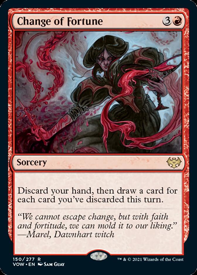 Change of Fortune [Innistrad: Crimson Vow] | Card Merchant Takapuna