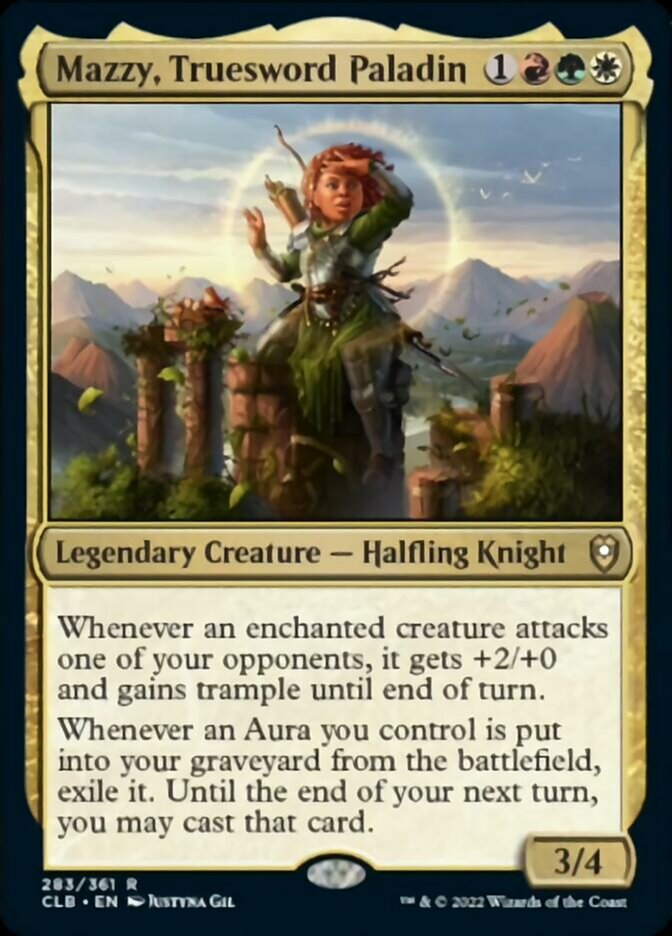 Mazzy, Truesword Paladin [Commander Legends: Battle for Baldur's Gate] | Card Merchant Takapuna