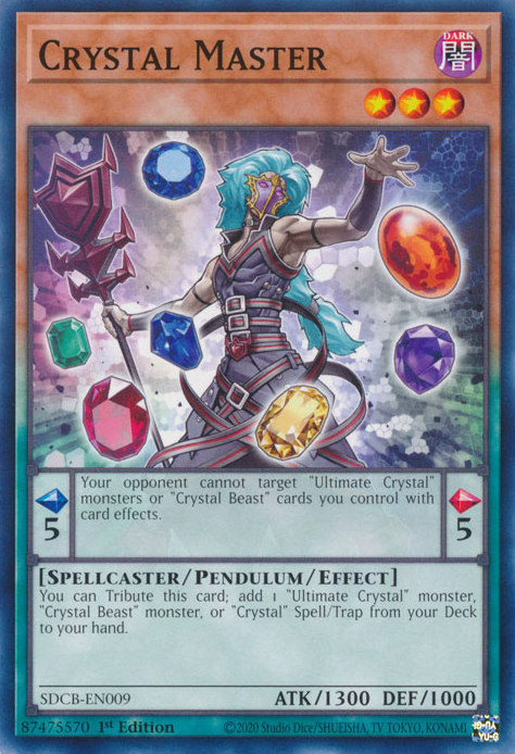 Crystal Master [SDCB-EN009] Common | Card Merchant Takapuna