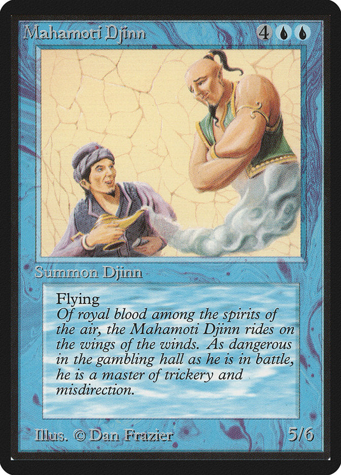 Mahamoti Djinn [Beta Edition] | Card Merchant Takapuna