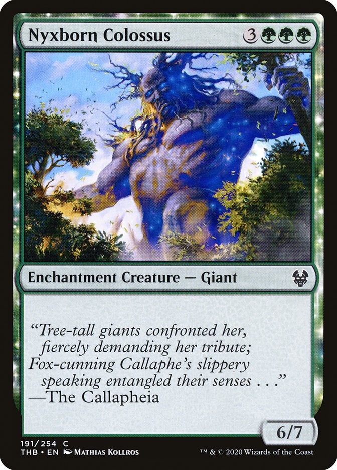 Nyxborn Colossus [Theros Beyond Death] | Card Merchant Takapuna