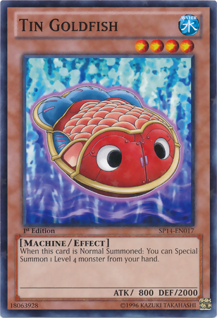 Tin Goldfish [SP14-EN017] Starfoil Rare | Card Merchant Takapuna