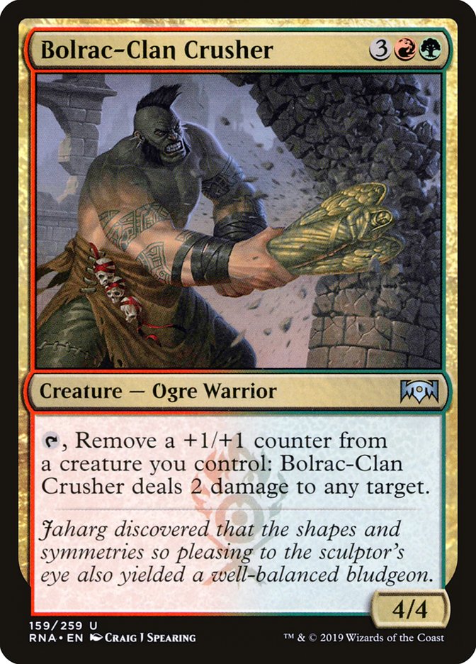 Bolrac-Clan Crusher [Ravnica Allegiance] | Card Merchant Takapuna