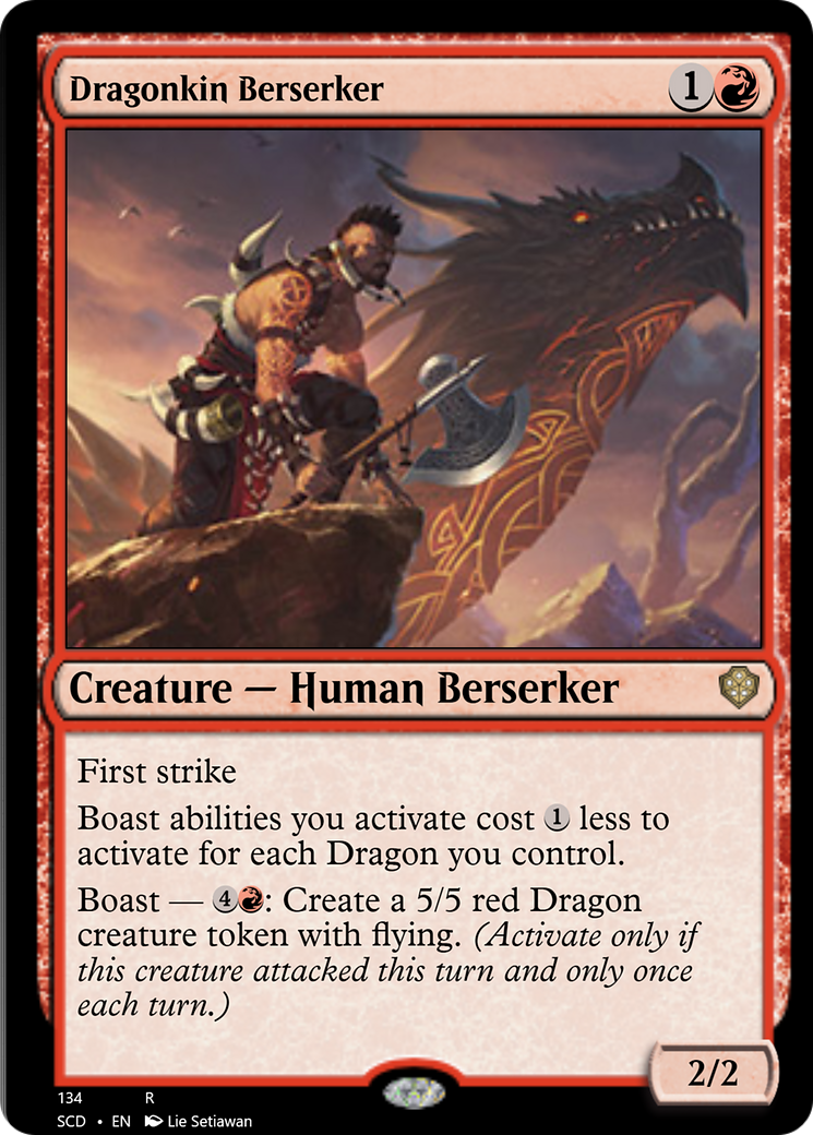 Dragonkin Berserker [Starter Commander Decks] | Card Merchant Takapuna