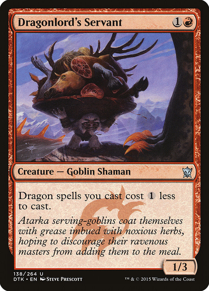 Dragonlord's Servant [Dragons of Tarkir] | Card Merchant Takapuna