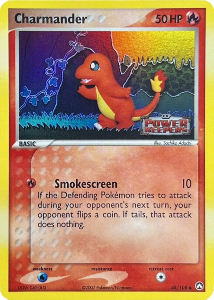 Charmander (48/108) (Stamped) [EX: Power Keepers] | Card Merchant Takapuna