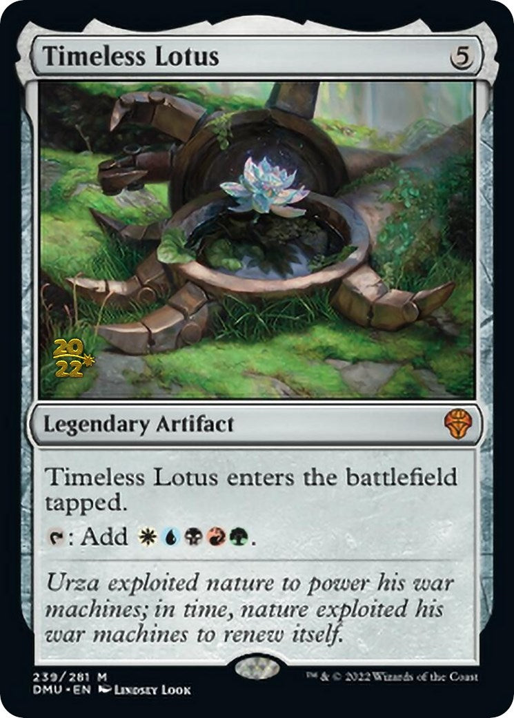 Timeless Lotus [Dominaria United Prerelease Promos] | Card Merchant Takapuna