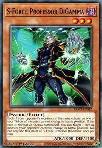 S-Force Professor DiGamma [BLVO-EN012] Common | Card Merchant Takapuna