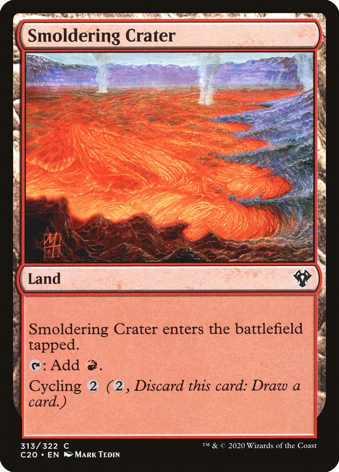 Smoldering Crater [Commander 2020] | Card Merchant Takapuna