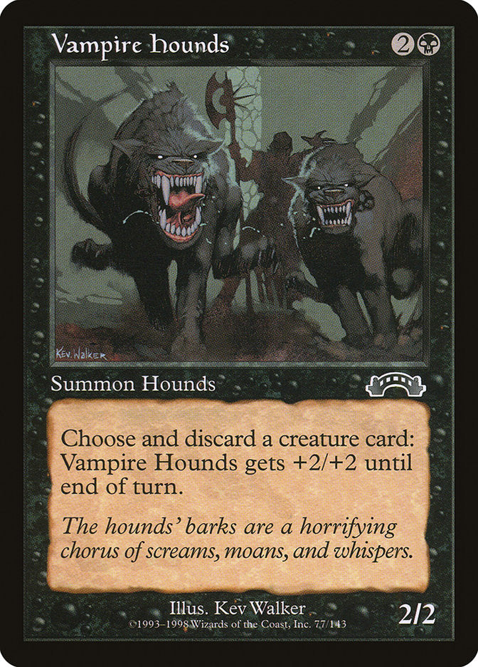 Vampire Hounds [Exodus] | Card Merchant Takapuna