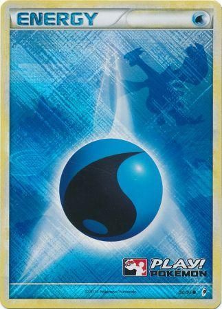 Water Energy (90/95) (Play Pokemon Promo) [HeartGold & SoulSilver: Call of Legends] | Card Merchant Takapuna