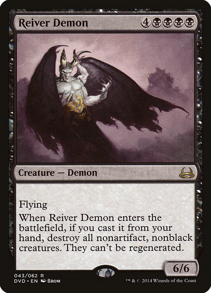 Reiver Demon (Divine vs. Demonic) [Duel Decks Anthology] | Card Merchant Takapuna