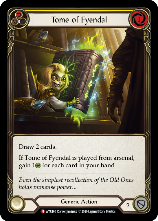 Tome of Fyendal [U-WTR160] (Welcome to Rathe Unlimited)  Unlimited Normal | Card Merchant Takapuna