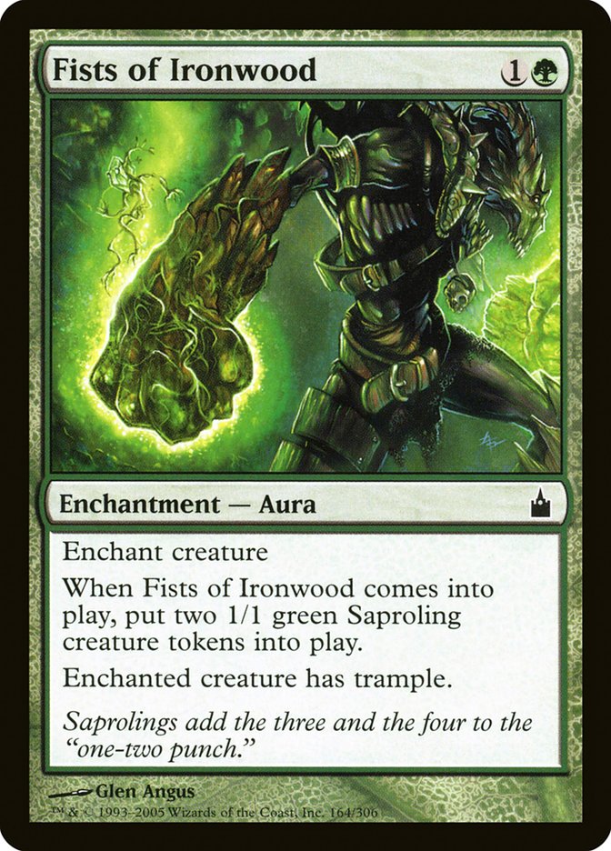 Fists of Ironwood [Ravnica: City of Guilds] | Card Merchant Takapuna