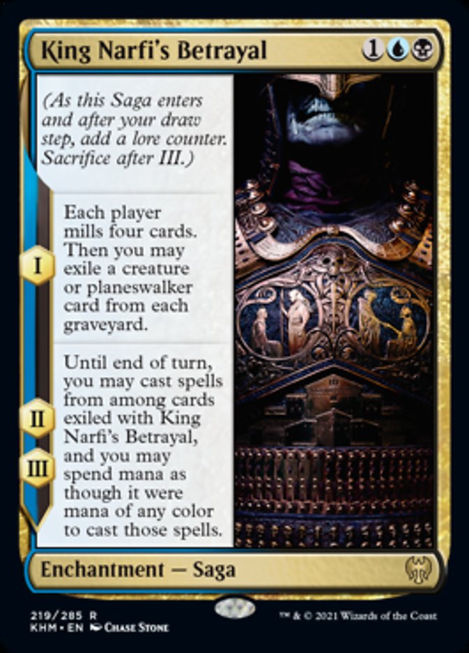 King Narfi's Betrayal [Kaldheim] | Card Merchant Takapuna