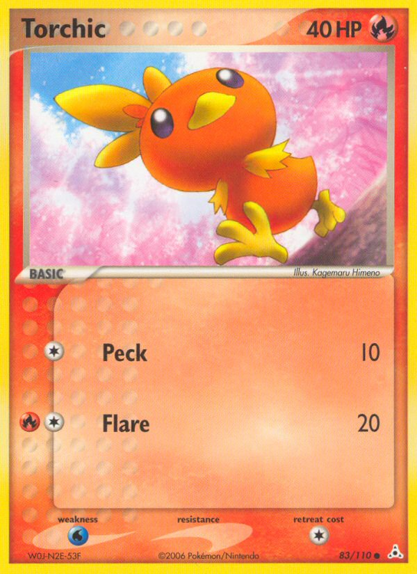 Torchic (83/110) [EX: Holon Phantoms] | Card Merchant Takapuna