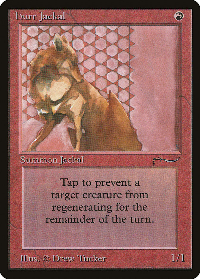 Hurr Jackal [Arabian Nights] | Card Merchant Takapuna