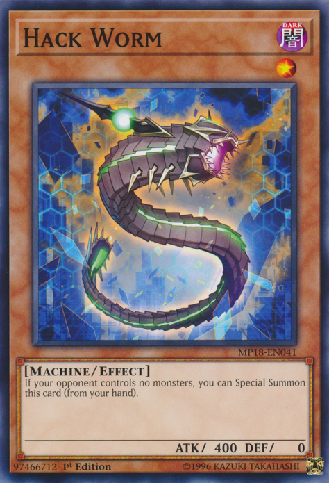 Hack Worm [MP18-EN041] Common | Card Merchant Takapuna