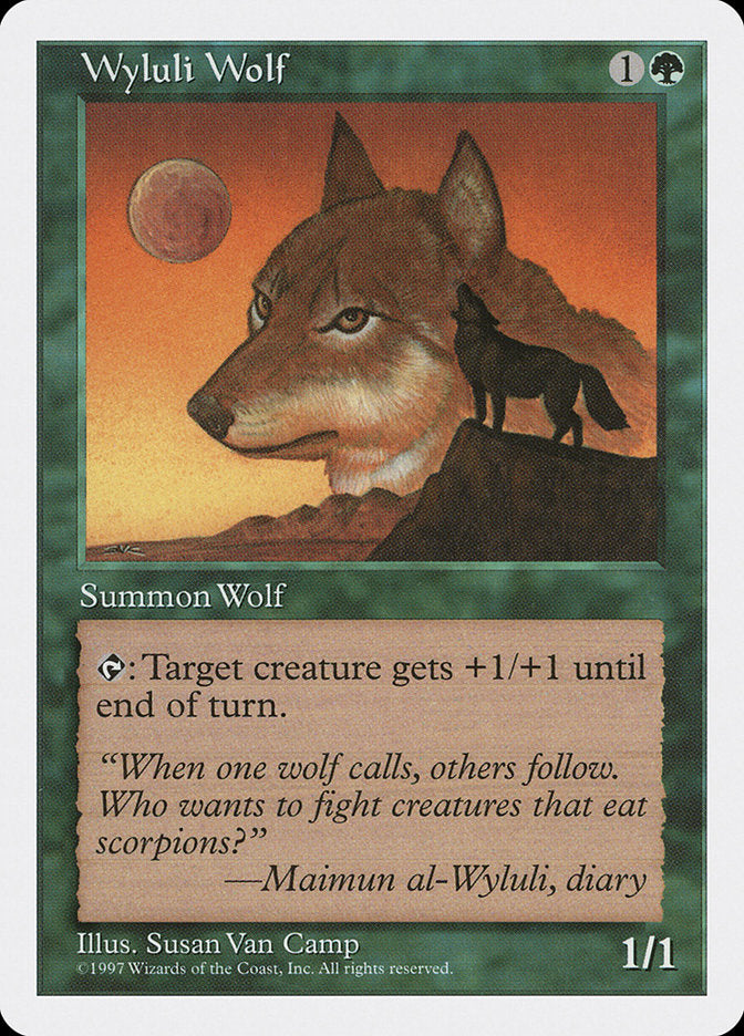 Wyluli Wolf [Fifth Edition] | Card Merchant Takapuna