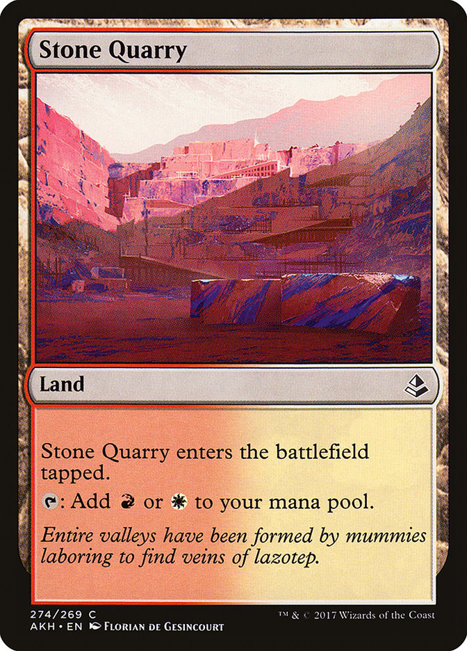 Stone Quarry [Amonkhet] | Card Merchant Takapuna