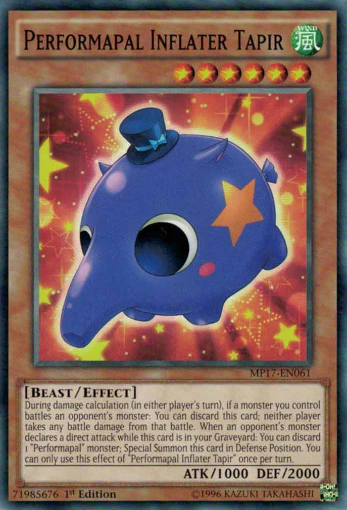 Performapal Inflater Tapir [MP17-EN061] Common | Card Merchant Takapuna