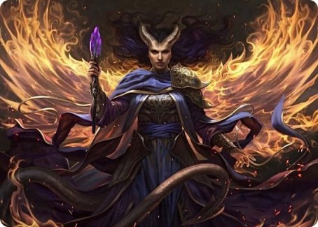 Farideh, Devil's Chosen Art Card [Dungeons & Dragons: Adventures in the Forgotten Realms Art Series] | Card Merchant Takapuna