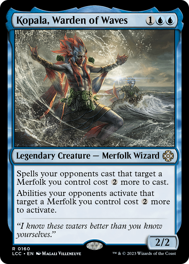 Kopala, Warden of Waves [The Lost Caverns of Ixalan Commander] | Card Merchant Takapuna