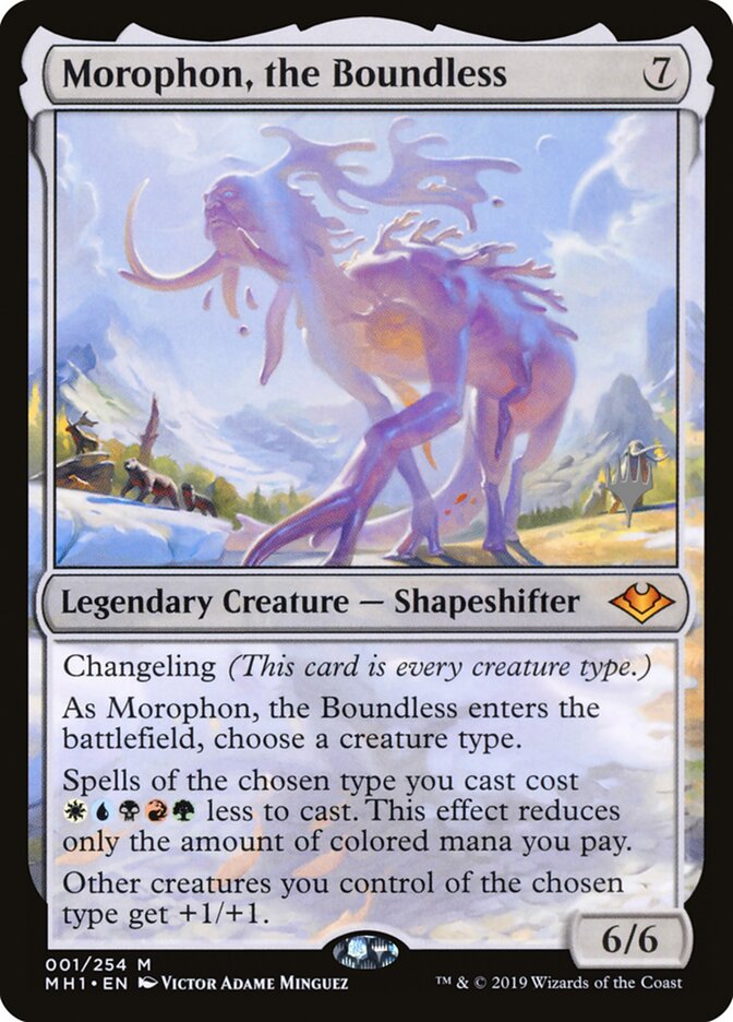 Morophon, the Boundless (Promo Pack) [Modern Horizons Promos] | Card Merchant Takapuna