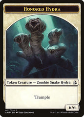 Honored Hydra // Warrior Double-Sided Token [Amonkhet Tokens] | Card Merchant Takapuna