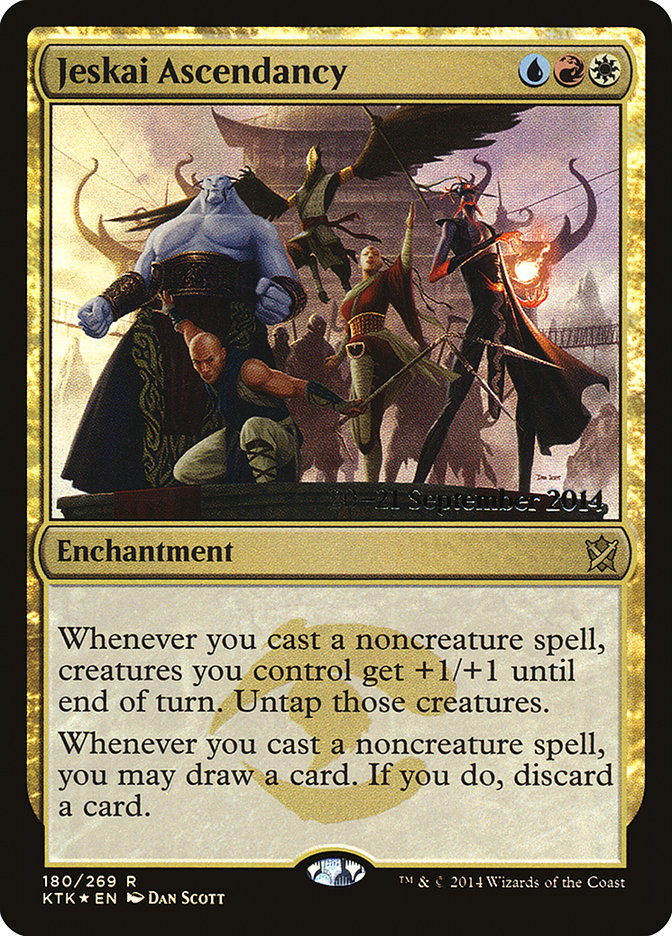 Jeskai Ascendancy [Khans of Tarkir Prerelease Promos] | Card Merchant Takapuna