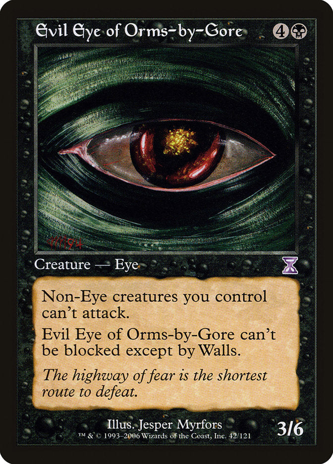 Evil Eye of Orms-by-Gore [Time Spiral Timeshifted] | Card Merchant Takapuna