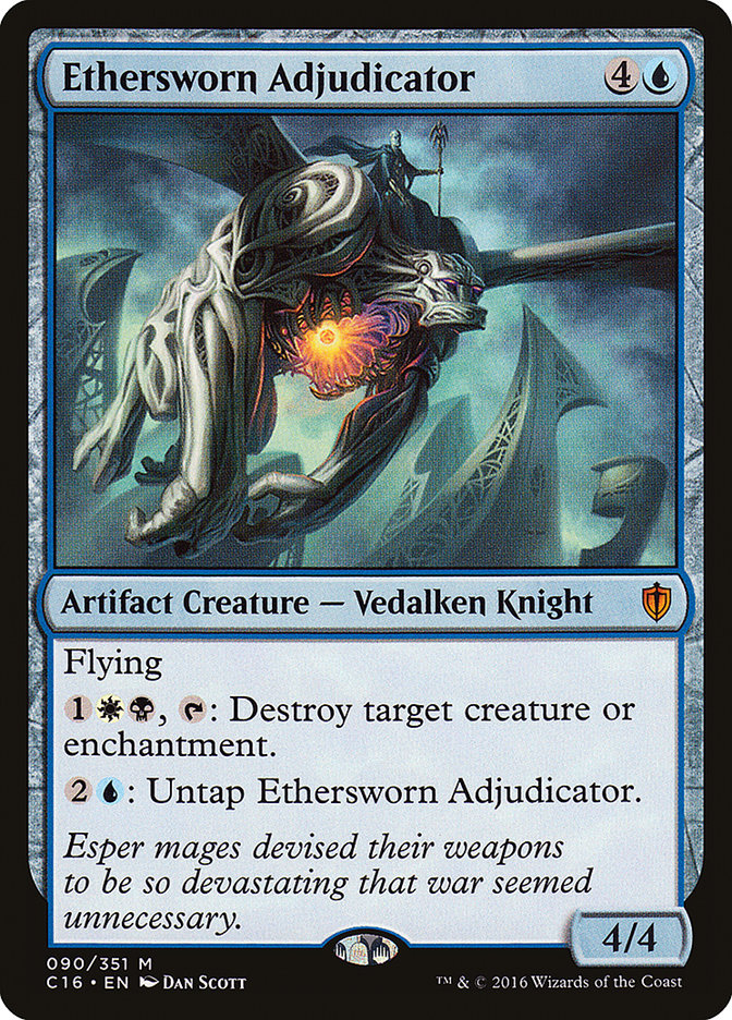 Ethersworn Adjudicator [Commander 2016] | Card Merchant Takapuna