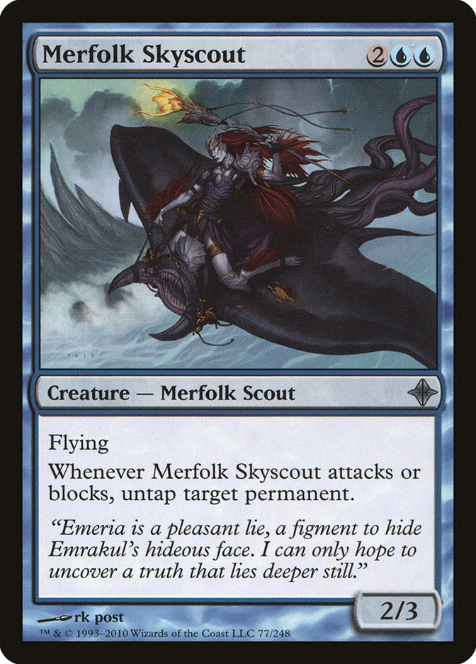 Merfolk Skyscout [Rise of the Eldrazi] | Card Merchant Takapuna