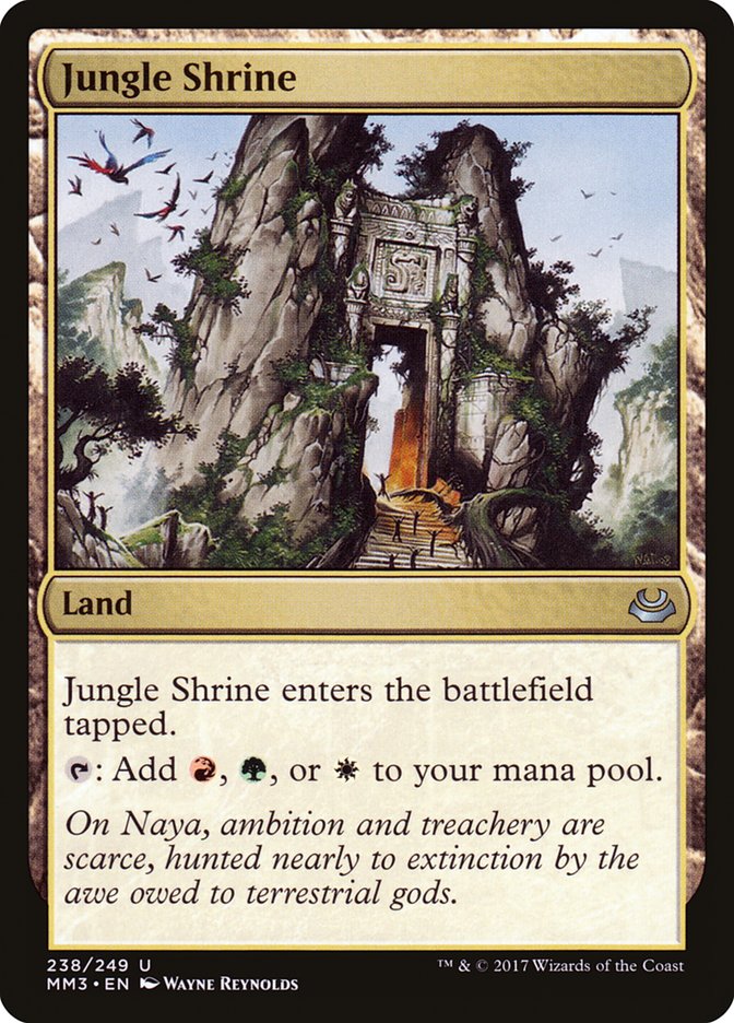 Jungle Shrine [Modern Masters 2017] | Card Merchant Takapuna