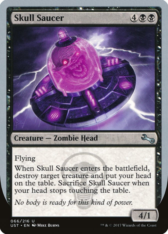 Skull Saucer [Unstable] | Card Merchant Takapuna