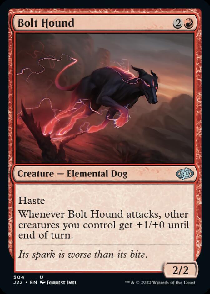 Bolt Hound [Jumpstart 2022] | Card Merchant Takapuna