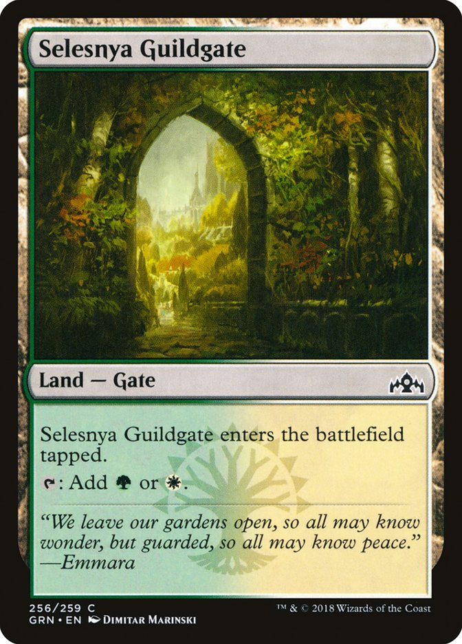 Selesnya Guildgate (256/259) [Guilds of Ravnica] | Card Merchant Takapuna