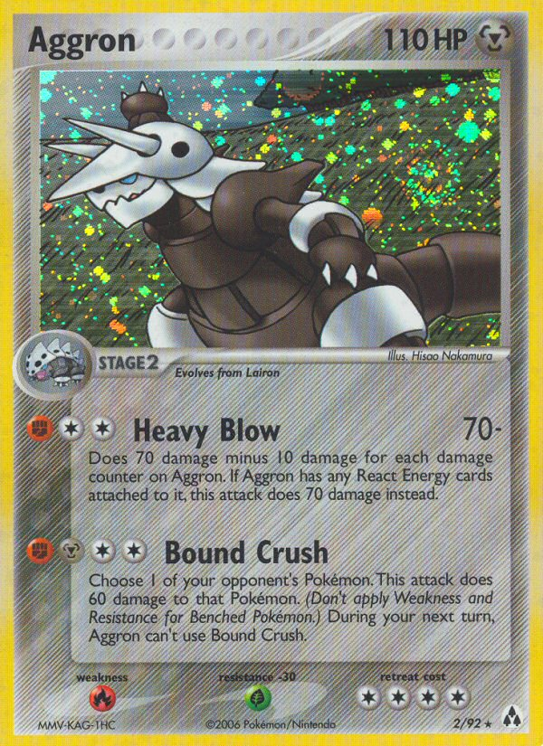 Aggron (2/92) [EX: Legend Maker] | Card Merchant Takapuna