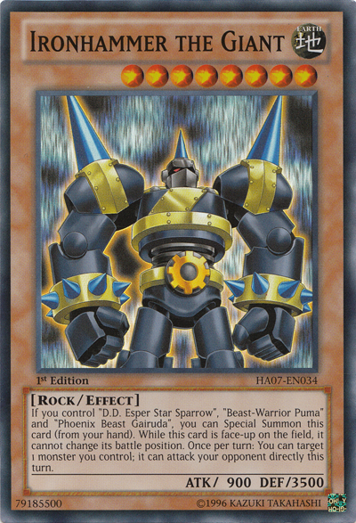 Ironhammer the Giant [HA07-EN034] Super Rare | Card Merchant Takapuna