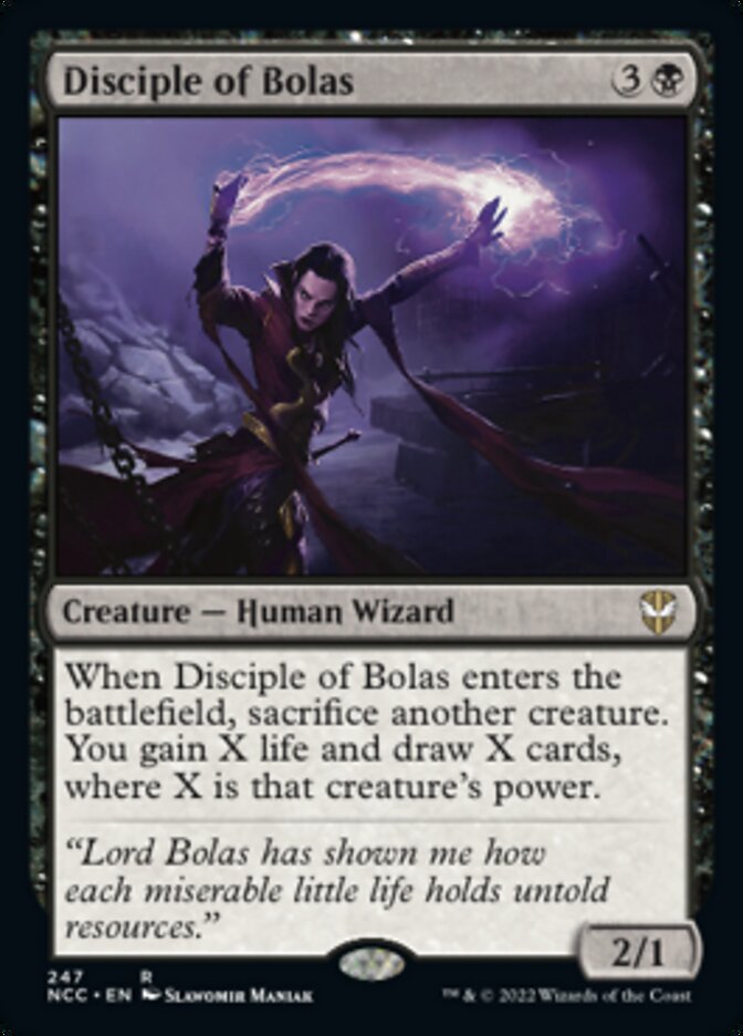 Disciple of Bolas [Streets of New Capenna Commander] | Card Merchant Takapuna