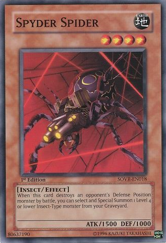 Spyder Spider [SOVR-EN018] Common | Card Merchant Takapuna