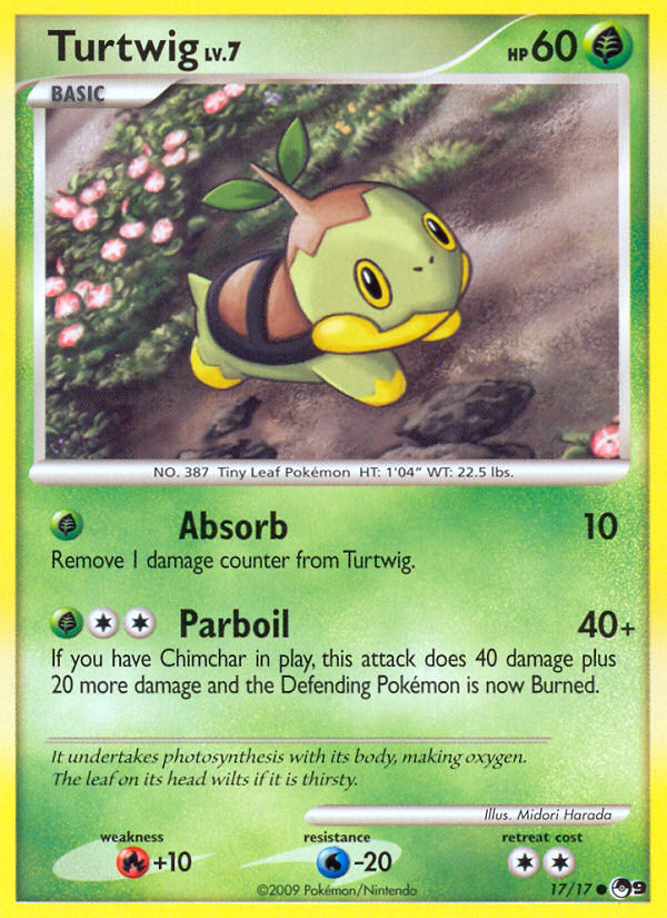 Turtwig (17/17) [POP Series 9] | Card Merchant Takapuna