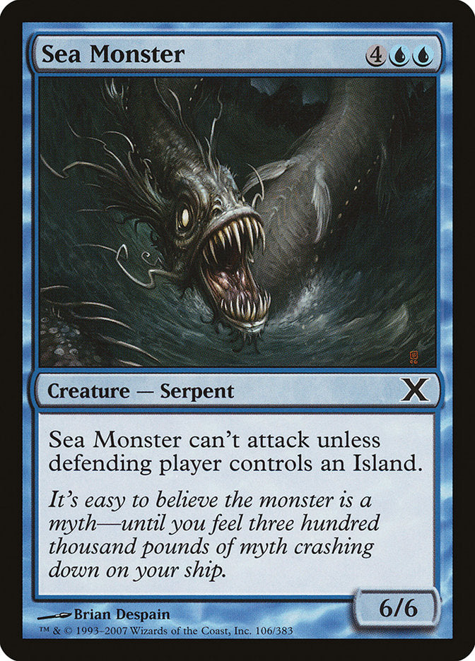 Sea Monster [Tenth Edition] | Card Merchant Takapuna