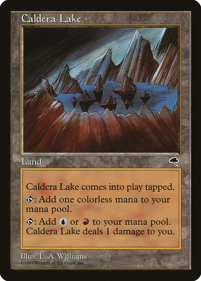 Caldera Lake [Tempest] | Card Merchant Takapuna